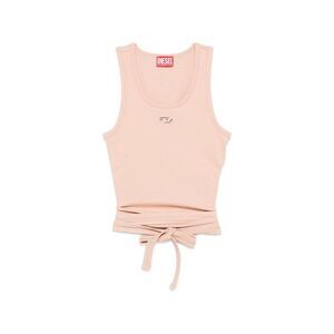 DIESEL Women's Graphic Print Cropped T-Shirt Women POWDER T-Shirts & Tops